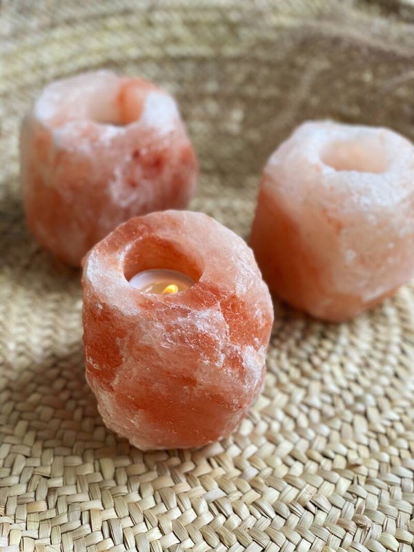 Himalayan Salt Candle Holder