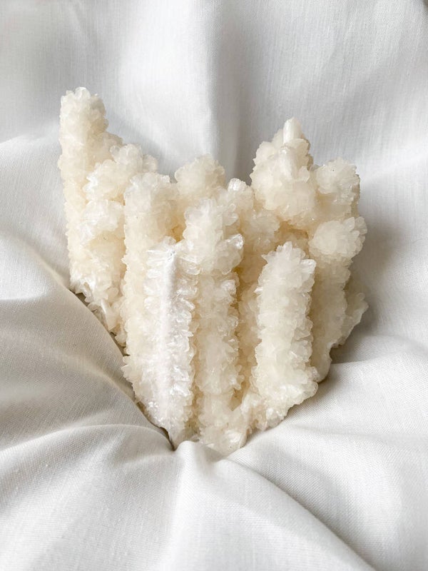White Stilbite