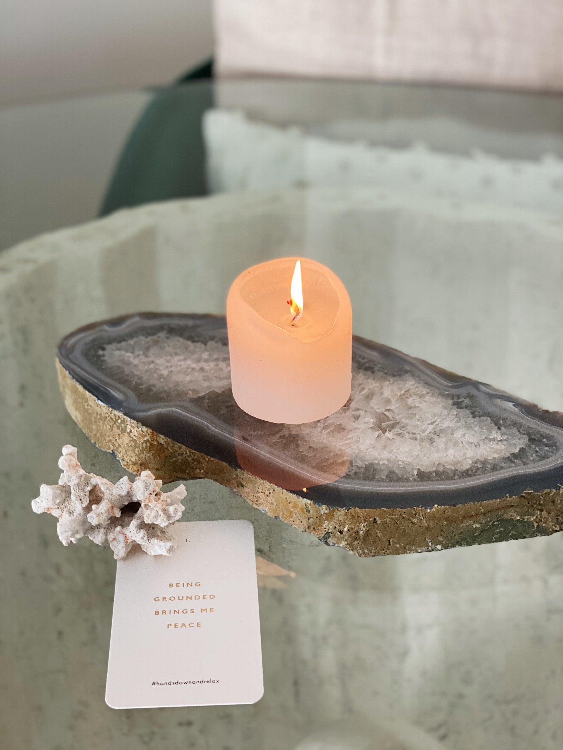 Agate Slice Unique Piece 01 (XXL)