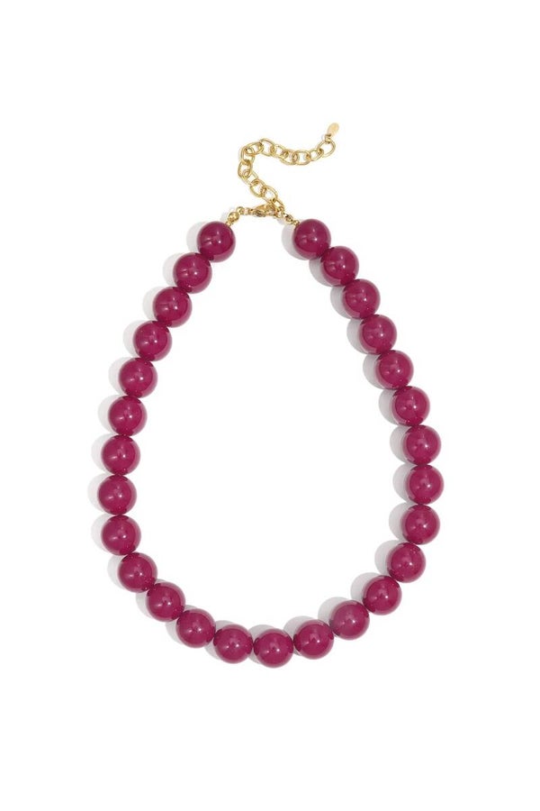 KETTING CHUNKY CANDY - AUBERGINE