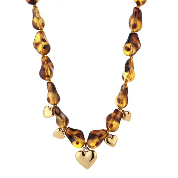 KETTING HEARTY CHARMS - PANTHER