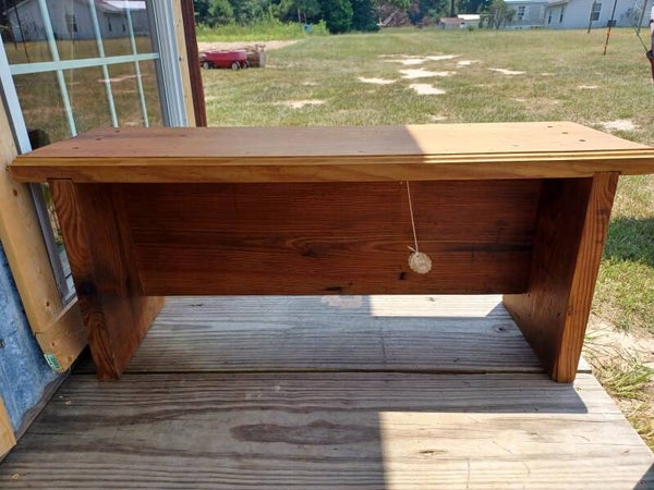 Wood Bench