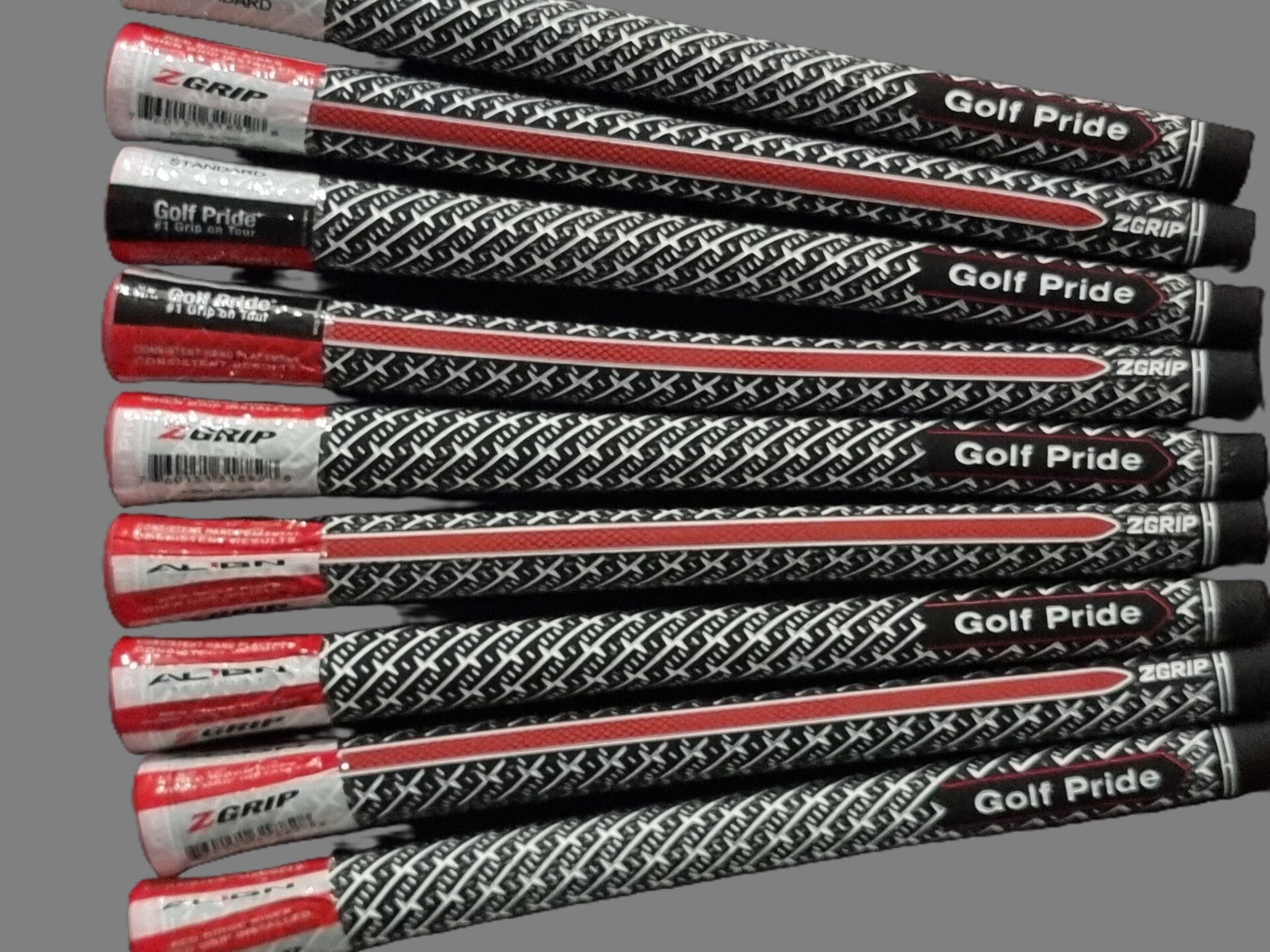 Golf Grip - Golf Pride - Align Z - Black/Red - Std - 1pc