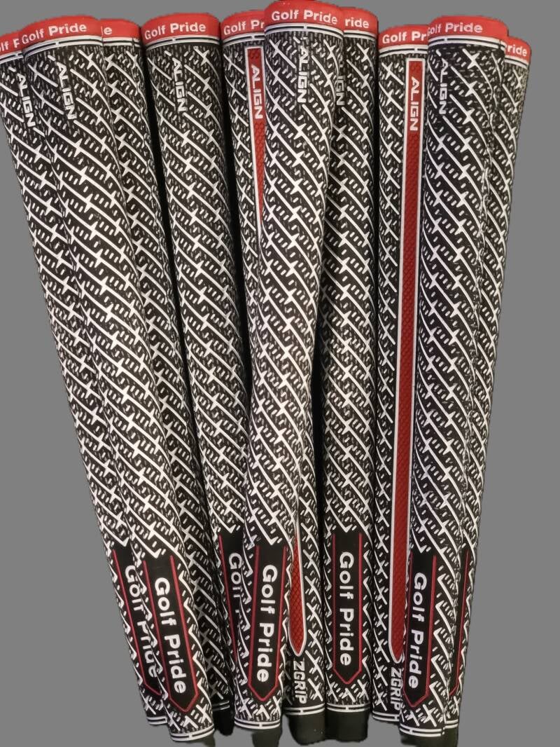 1pc Golf Pride Golf Grip - Align Z - Black/Red - Mid