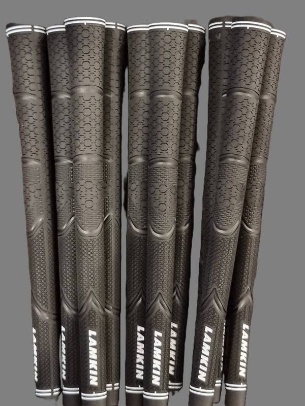 Golf Grip - Lamkin - Premium Anti Slip - Black - Std - All weather condition - 1pc