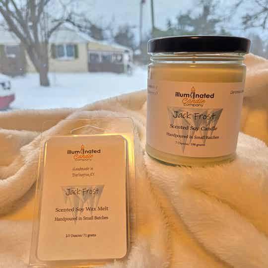 Jack Frost Scented Soy - Crisp & Wintery