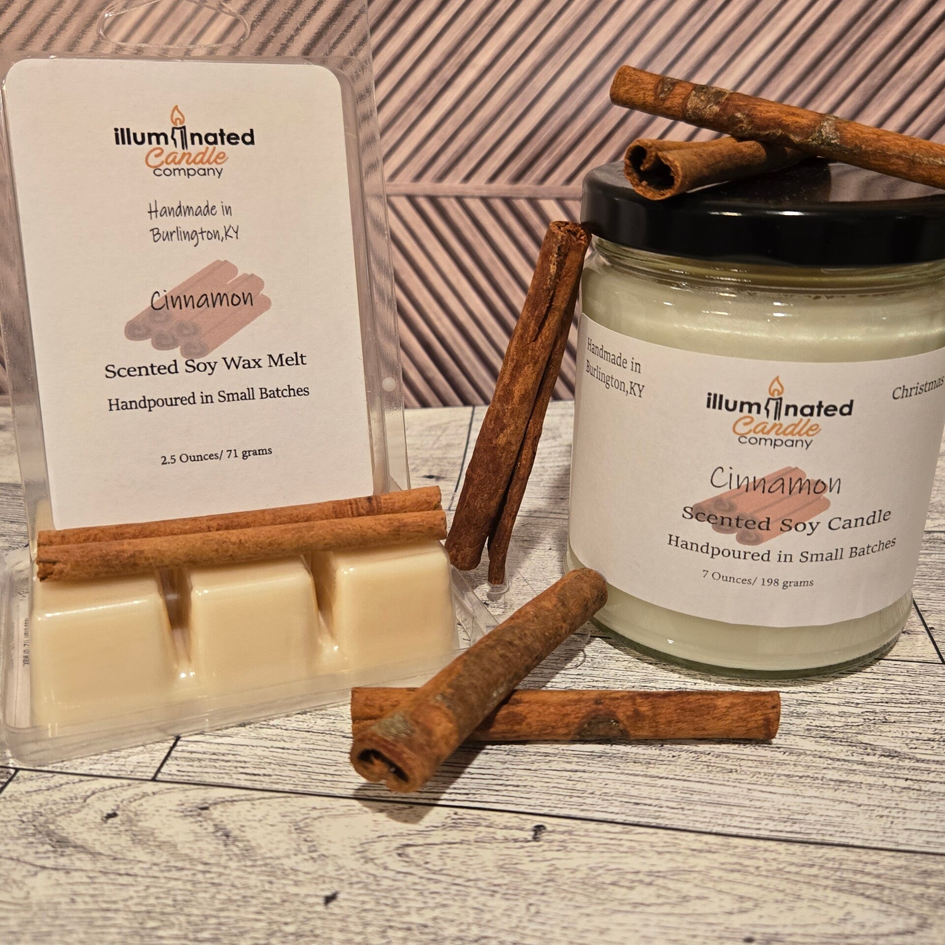 Cinnamon Scented Soy - Spicy & Inviting