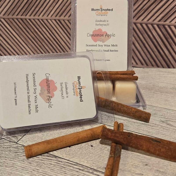 Cinnamon Apple Scented Soy - Warm & Inviting