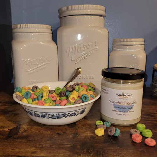 Spoonful of Cereal Scented Soy - Sweet & Nostalgic