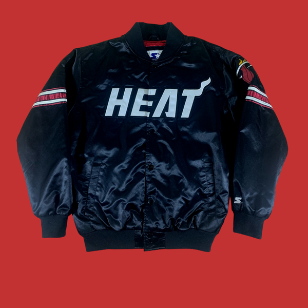 (L) Vintage Miami Heat Starter Bomber