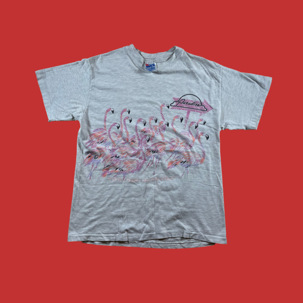 (S) Vintage Flamingo Shirt