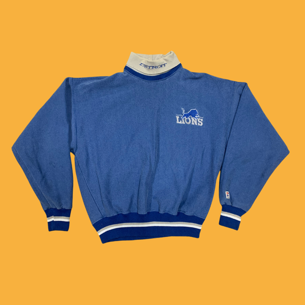 (L) Detroit Lions Crewneck Turtleneck