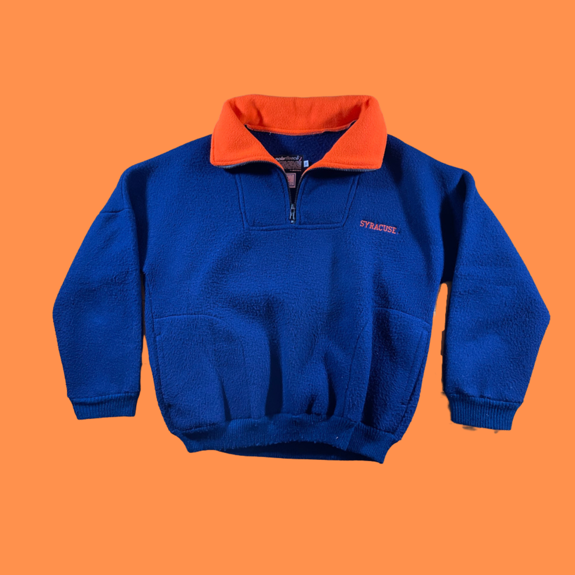 (M) Vintage Syracuse University Fleece Pullover