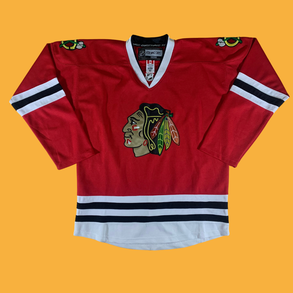 (L)Chicago Blackhawks Reebok Jersey