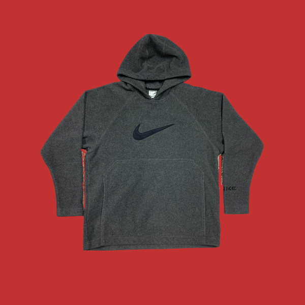 (M) Nike Hoodie (Grey/Black)