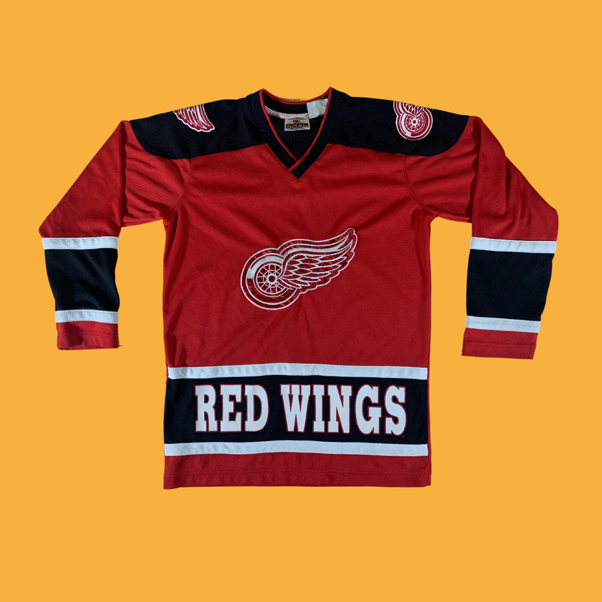 (M) Vintage Detroit Redwings Jersey