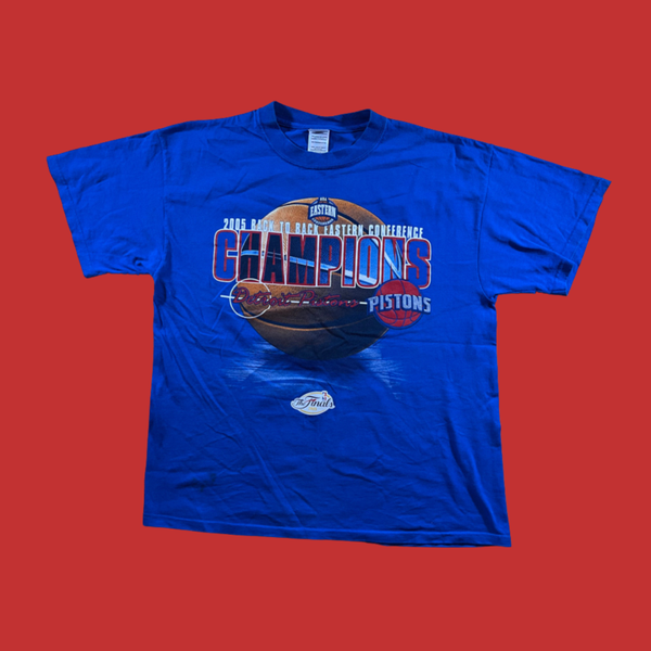 (L) Y2K Detroit Pistons Shirt