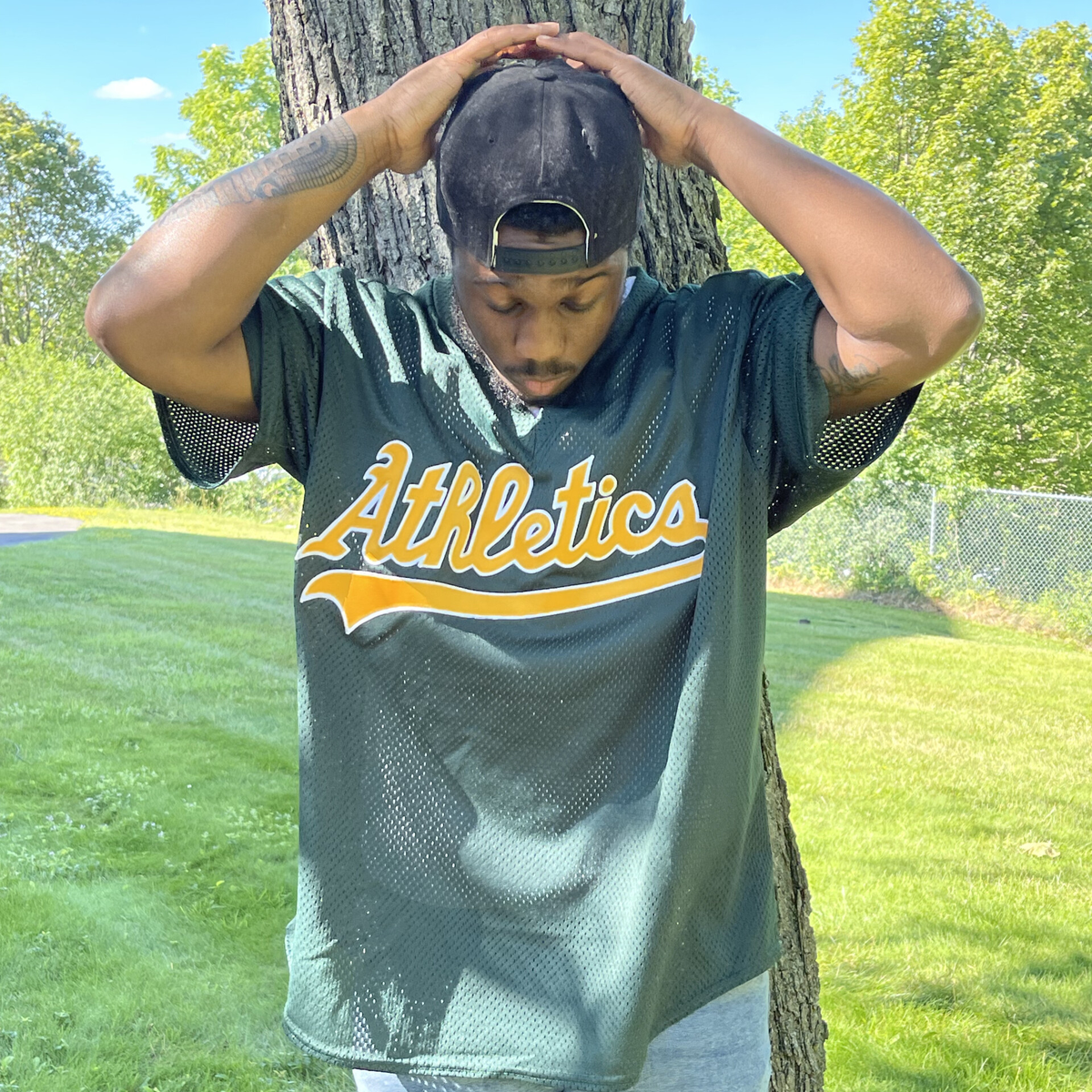 XL) Vintage Oakland Athletics Jersey | Retro Saucee