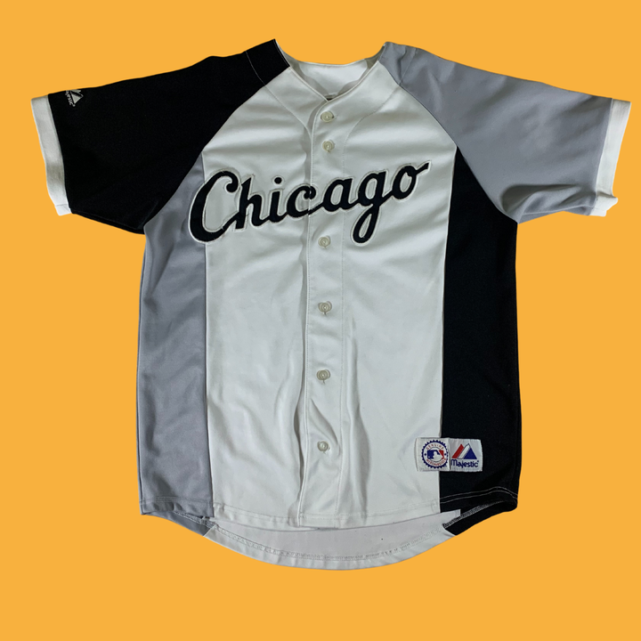 (L) Vintage Majestic Chicago White Sox Jersey