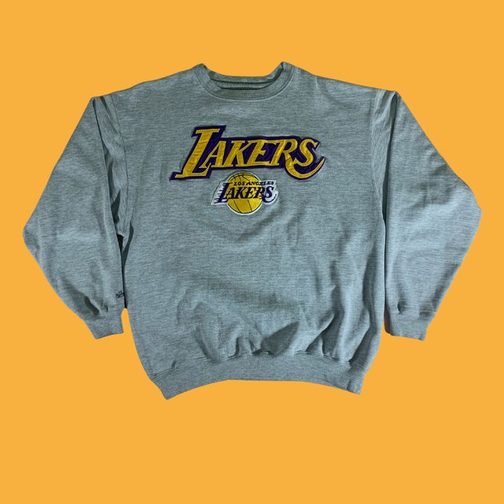 (XL) Vintage Majestic Los Angelas Lakers Crewneck