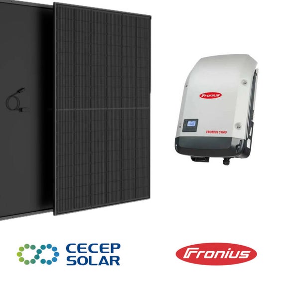 Fronius Symo 3.7-3-S + 10 zonnepanelen van CECEP Solar