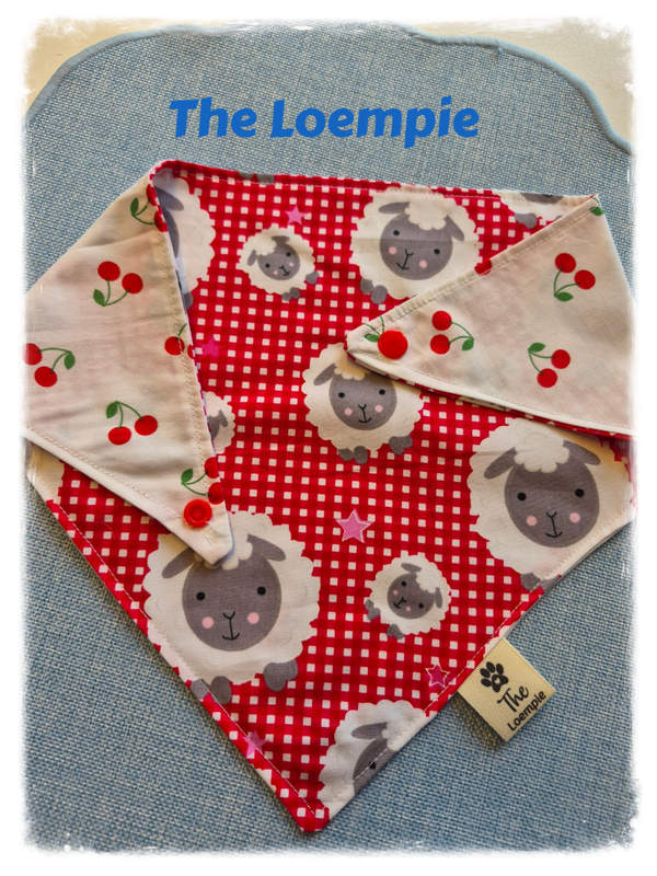 The Sheep & Cherries Bandana