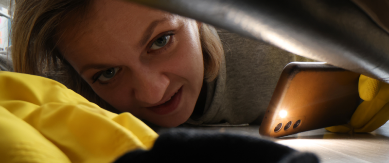 Check how much space you have underneath your bed