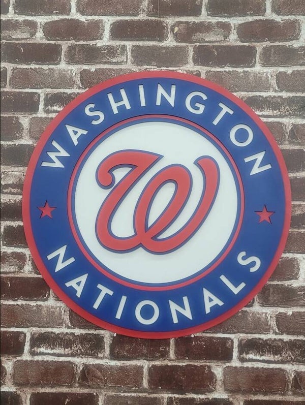 Washington Nationals Curly W