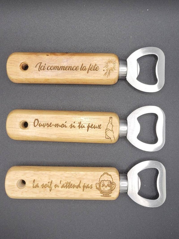 Décapsuleur personnalisé R