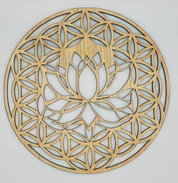 Fleur de vie avec lotus