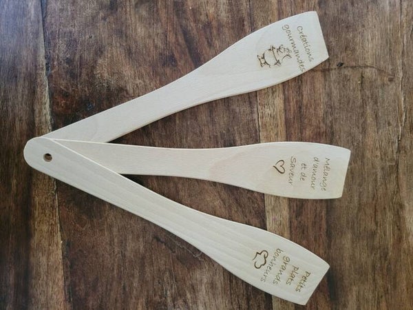 Spatule en bois de hêtre