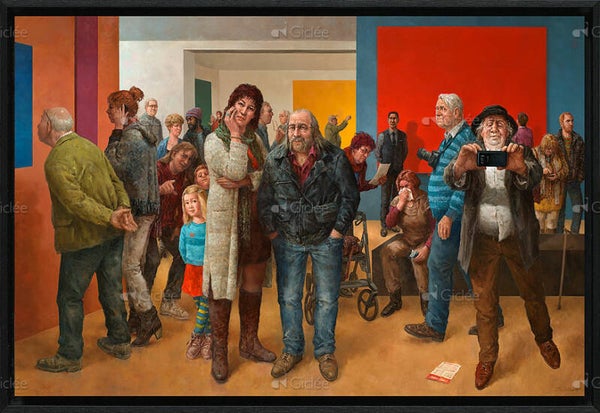Marius van Dokkum, Museumbezoekers