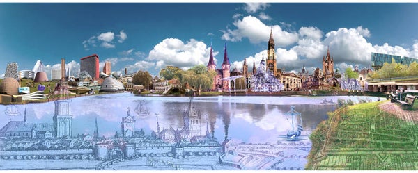 Nissim Men, Stadsportret Delft