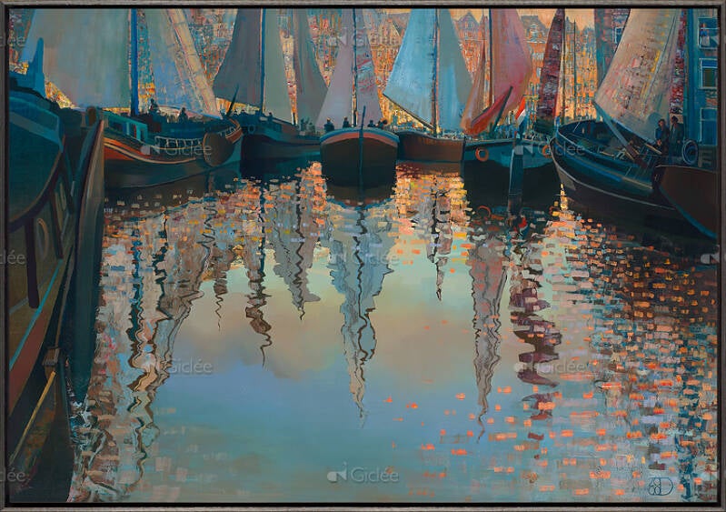 Floating Ratatouille,  Giclée op canvas, oplage 120 stuks, Ton Dubbeldam