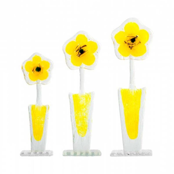 Madeliefje geel, set van 3 - Habrat