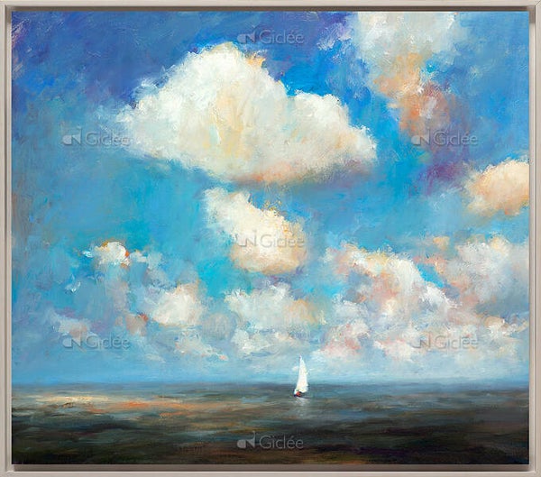 Dinie Boogaart, Zeilbootje, Giclée