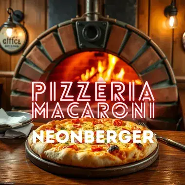 NEONBERGER - PIZZERIA MACARONI