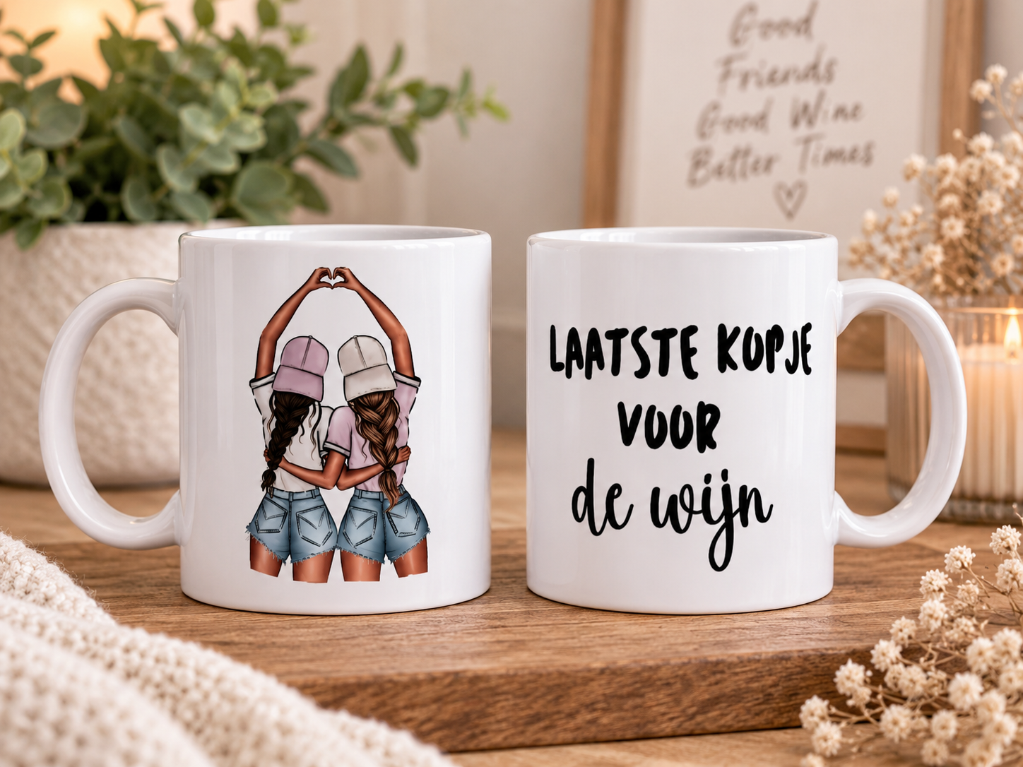 Mok Laatste kopje voor de wijn