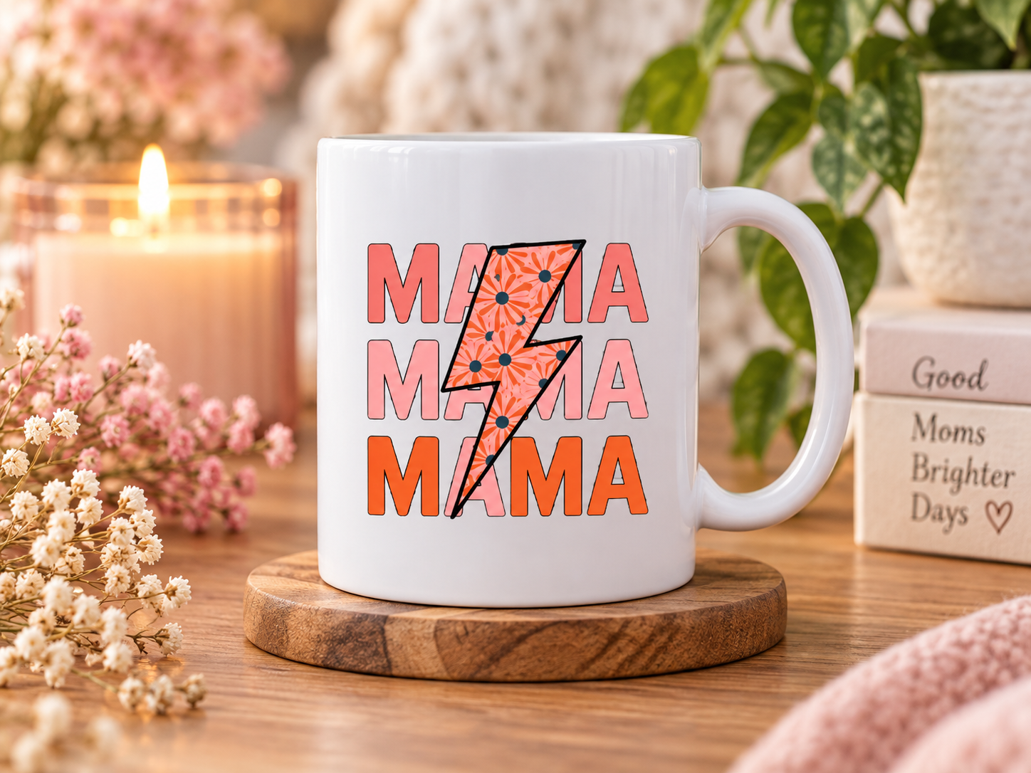 Mok Mama met bliksem
