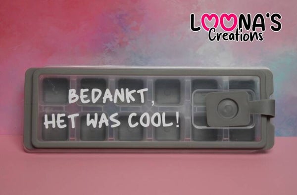 ijsblokjes - Bedankt, het was cool!