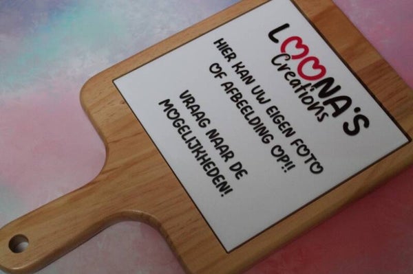 Gepersonaliseerde Kaasplank met foto