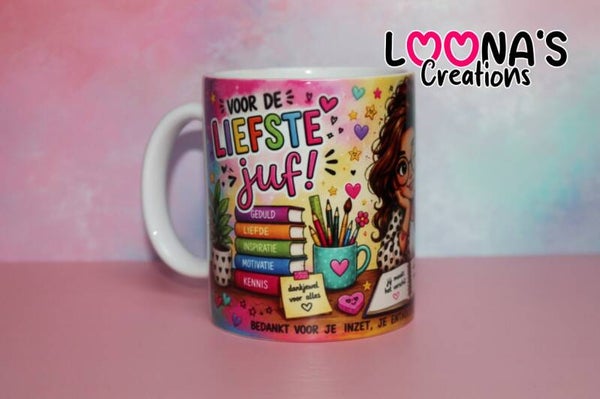 Mok - Voor de liefste juf