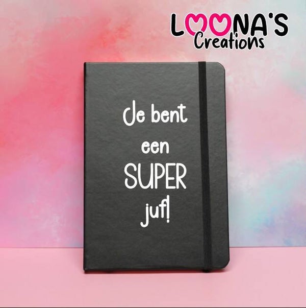 Notitieboek je bent een super juf / meester