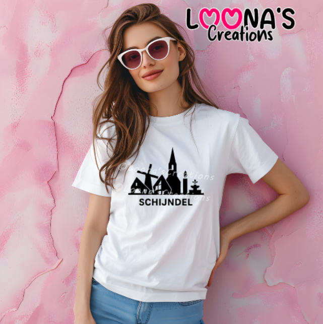 T-shirt Vrouw - Skyline Schijndel