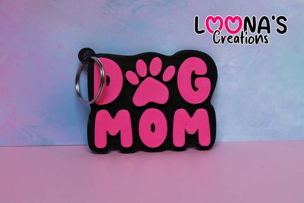 Sleutelhanger dog mom