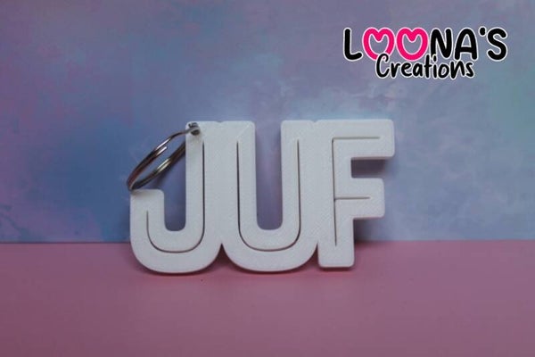 Sleutelhanger juf