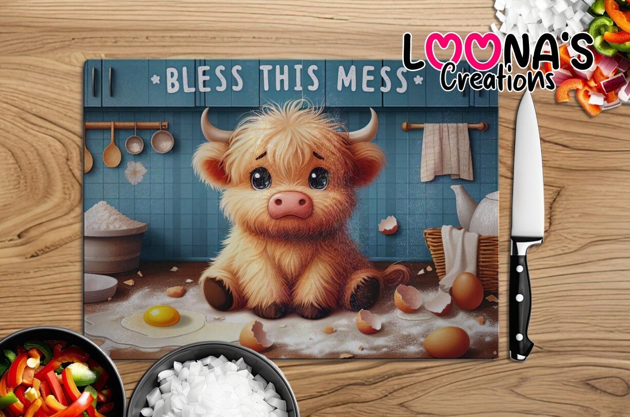 Snijplank - Bless this mess