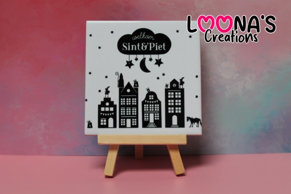 Tegel - Welkom Sint en Piet