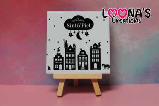 Tegel - Welkom Sint en Piet