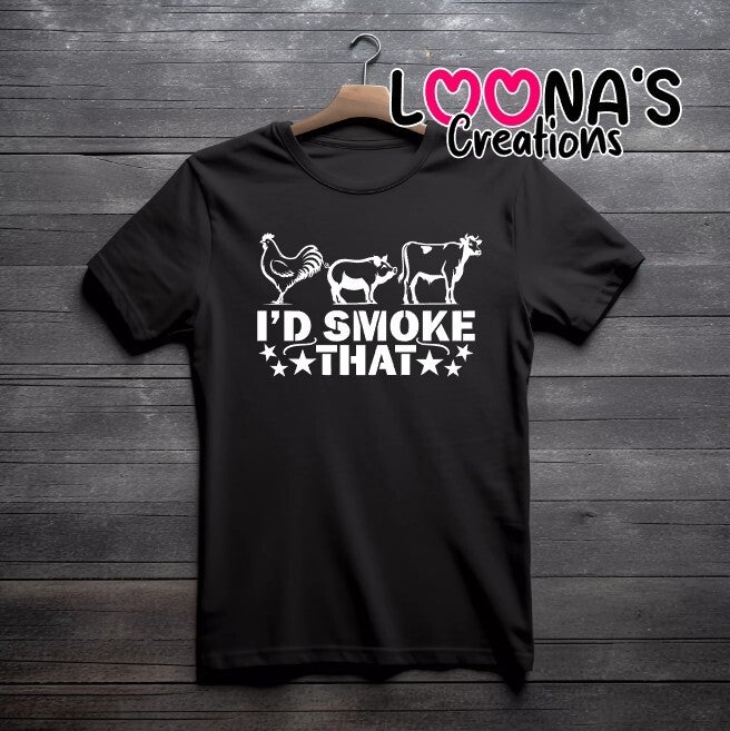 tshirt BBQ - I'd smoke that